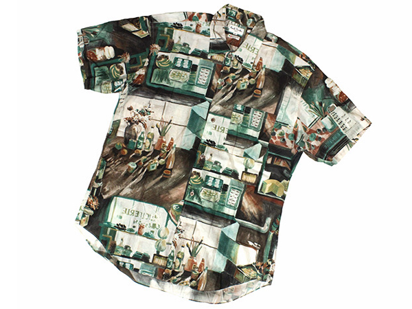 Paul Smith◆デッサン風アート半袖シャツ◆ポールスミス/L