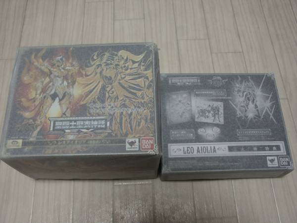 聖闘士聖衣神話EX レオアイオリア 神聖衣 初回特典付　新品
