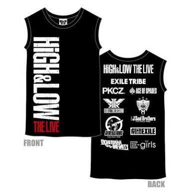 HiGH&LOW THE LIVE ノースリーブ・Ｔシャツ・新品