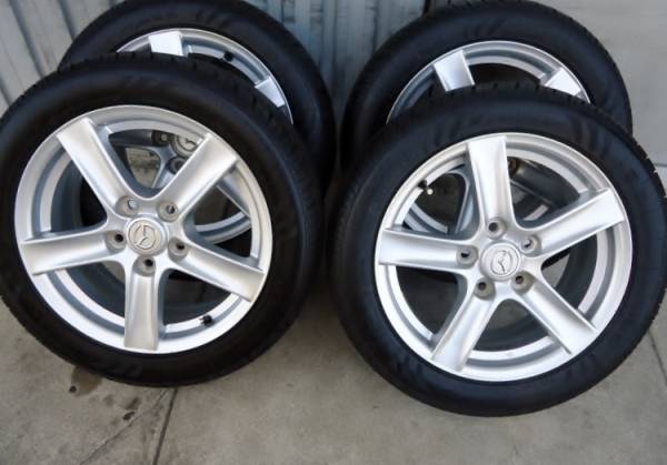 マツダ NCロードスター純正 205/50R16 4本 5穴 タイヤ