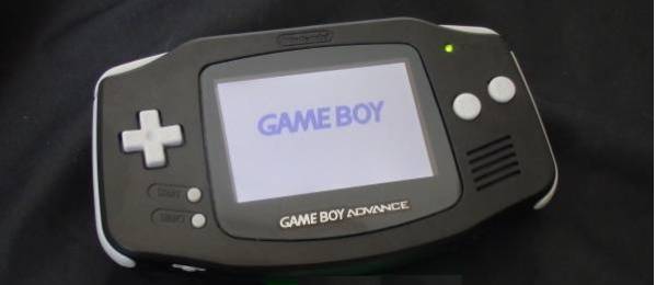 【バックライト】新品同様★レア★ゲームボーイアドバンス　黒