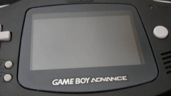 【バックライト】新品同様★レア★ゲームボーイアドバンス　黒