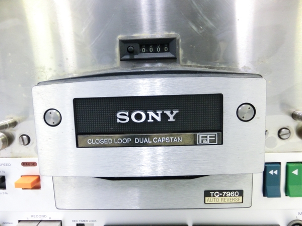その他 Sony TC-7960 SONY TC-7960 オープンリールデッキ ジャンク 通電確認のみ (担当