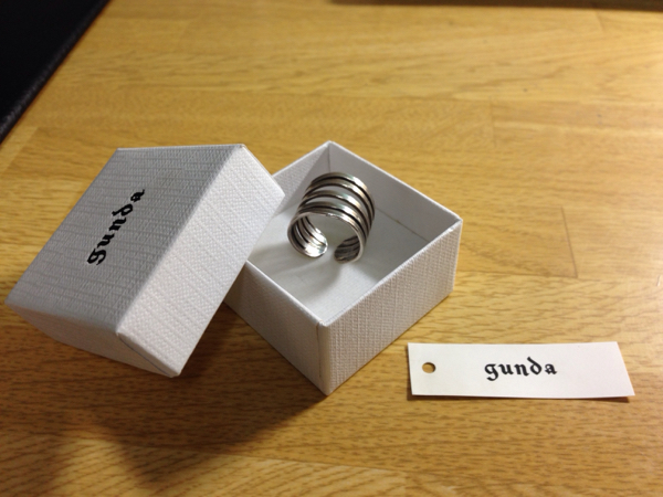 gunda duct 2 指輪 リング LGB イフシックスワズナイン ヘビ 自社EC