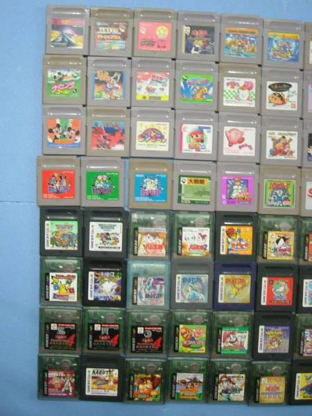 ○GB・GBC ゲームボーイソフト 79本セット ゲームボーイカラー共通