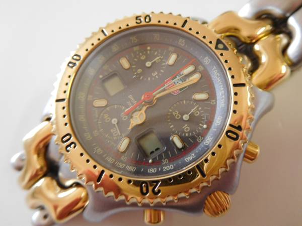 1円～ジャンク品 タグホイヤー クォーツ 腕時計(J-お85)