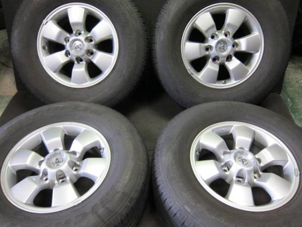 トヨタ純正アルミ 265/70R16 ハイラックス サーフ