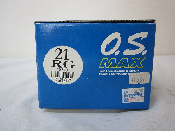 開封 O.S.MAX 21 RG 1/8 オフロードレーシング用/ラジコン[梱0.1