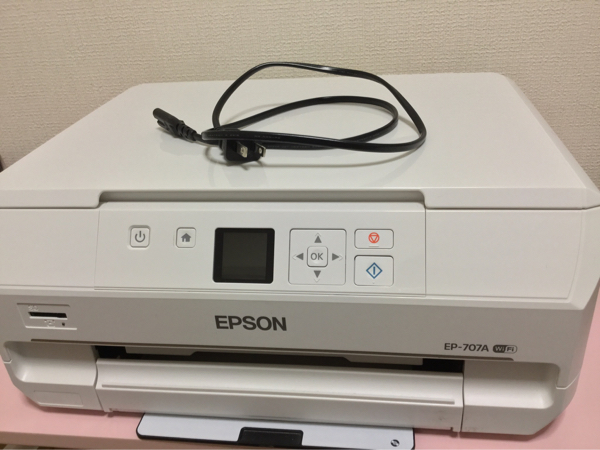 プリンター EPSON インクジェット複合機 EP-707A