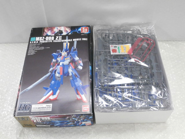 HGUC 1/144 デルタガンダム，ZⅡ(ゼッツー)/ ガンプラ [梱0.1]