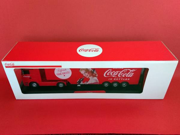 CocaCola 1⁄32スケール 正規ライセンス コーラトレーラー - ラジコン