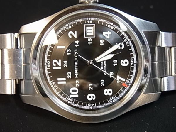 _x_k ハミルトン　カーキフィールド　自動巻　H704450 美品