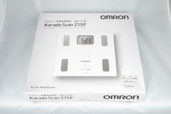 【未使用品】オムロン カラダスキャン HBF-215F 白【中古】