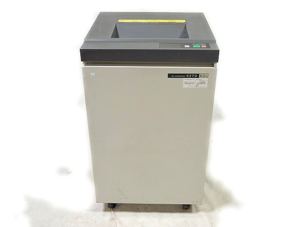 中古 明光商会 シュレッダー MS-4270 業務用 軽量 楽 T1974697