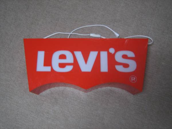 リーバイス 看板 Levi's - 非売品 レア levi's ディスプレイ 広告