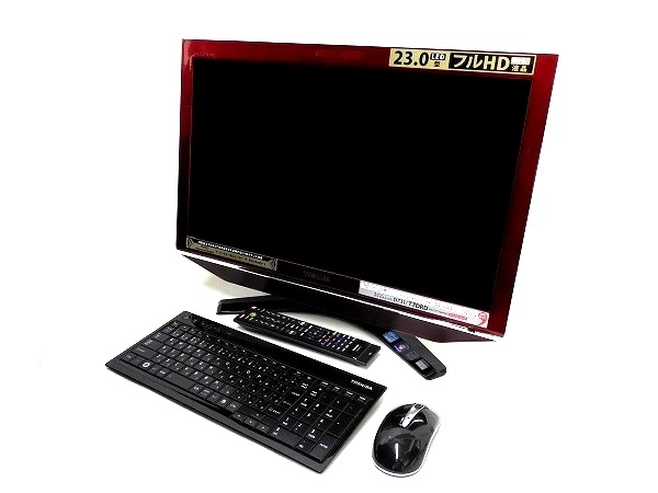 東芝 Dynabook REGZA 23型 一体型 PC D731/T7DRD i5 T1908110