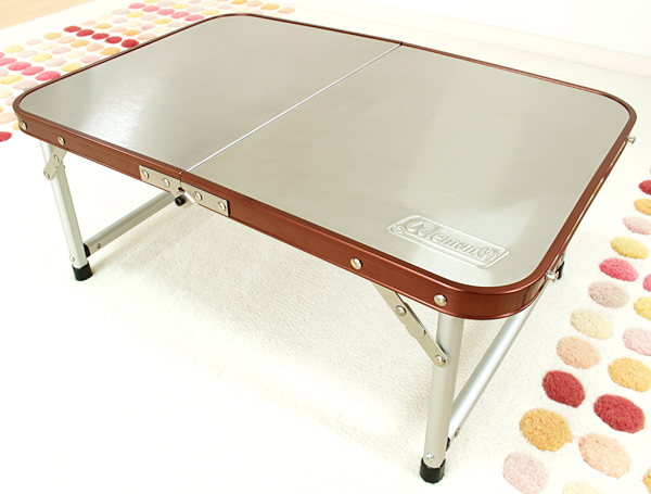 Coleman　ステンレス ファイアー サイドテーブル　展示品