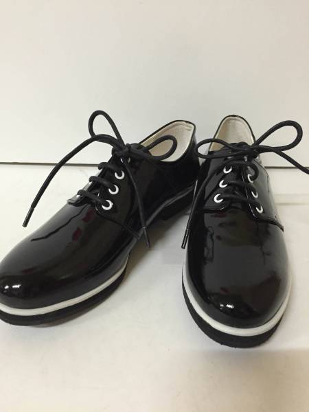新品同様 BABYLONE レースアップオックスフォード 36 黒