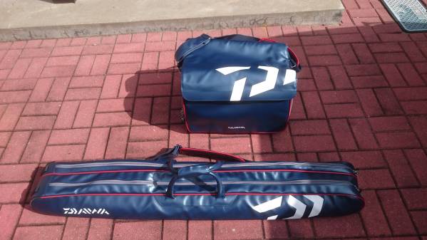 ダイワ　LTロッドケース・へらバッグセット　　超美品！
