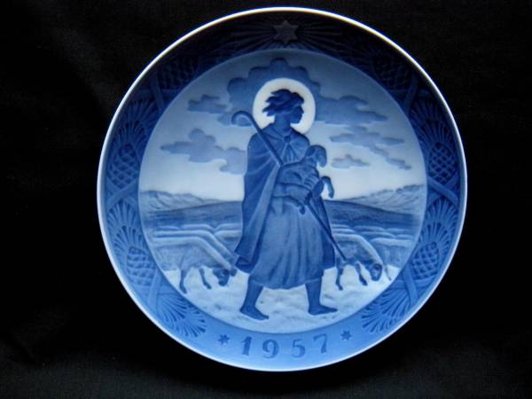 ロイヤルコペンハーゲン・イヤープレート1957年