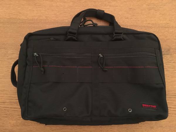 中古美品 BRIEFING 3WAYバッグ C-3 LINER ライナー ブラック BRIEFING