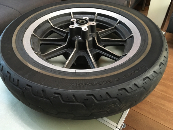 SUZUKIキャストホイール 車種不明gs400 gsx250e 【公式通販】 ハーレー