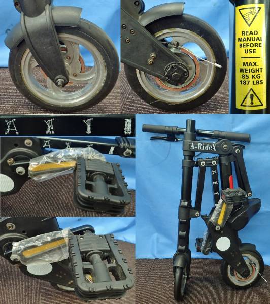理由あり】☆A-Ridex 折りたたみ自転車 1点☆ ご覧いただきありがとう