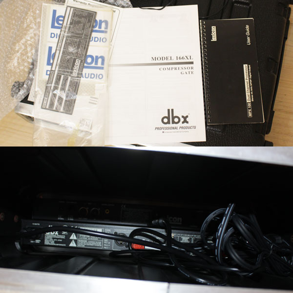 dbx 166XL コンプレッッサー LEXICON MPX100 リバーブ 中古(ミキサー  