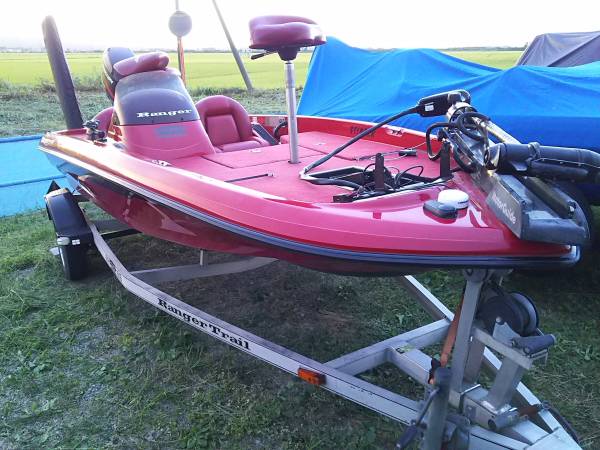Rangerboats155VS 4stエンジン中古バスボート　即決PP・魚探付