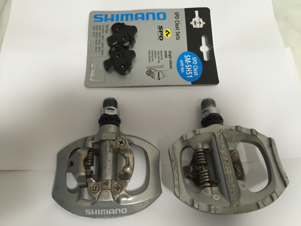 スピードプレイ ゼロ/ステンレス 中古ペダル+未開封クリート