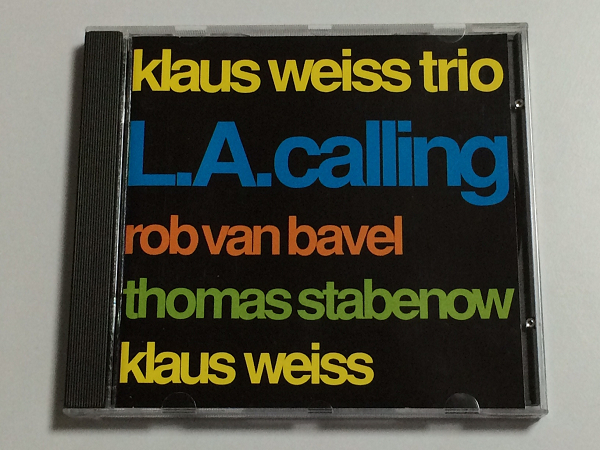 【★レア盤★】Klaus Weiss Trio／L.A.calling（original）