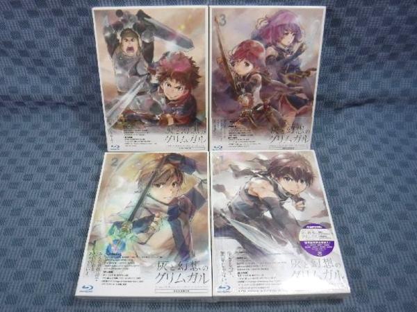 K775●灰と幻想のグリムガル 1～4 初回生産 Blu-ray4点 新品多