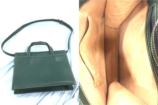 LOEWE ロエベ レザー 2WAY ショルダーバッグ タイトル 【公式通販】