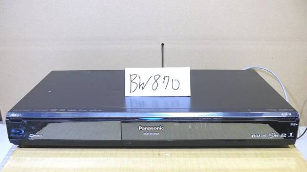 Panasonic ブルーレイレコーダー ブラック DIGA DMR-BW870 Amazon.co