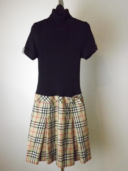 BURBERRY LONDON(バーバリーロンドン)タートルニットワンピース