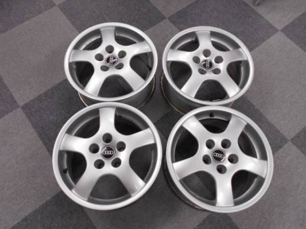 ○アウディに！ボルベット7.5J-16　5/112+35　4本○