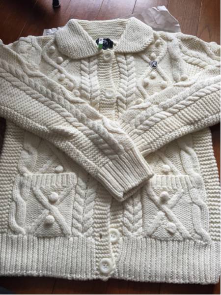 パーリーゲイツ ニットカーディガン ゴルフ サイズ1 USED PG