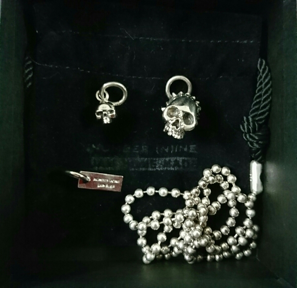 JAM HOME MADE × NUMBER (N)INE コラボ スカルネックレス Number Nine