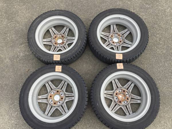 14インチ 軽用スタッドレスホイール4本セット