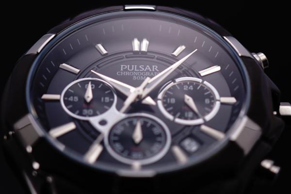 1円~輝きの黒HAMILTON/SEIKOセイコー腕時計PULSARパルサーIP加工_1