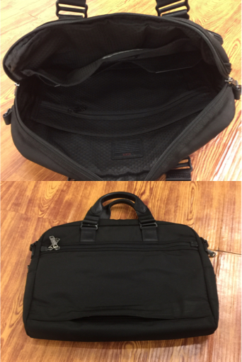 1円 トゥミ ツミ ナイロン×レザー ビジネスバッグ ショルダー付