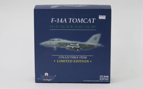 1/72 WITTY Wings F14A TOMCAT VF-41 BLACK Grumman F-14B Tomcat US