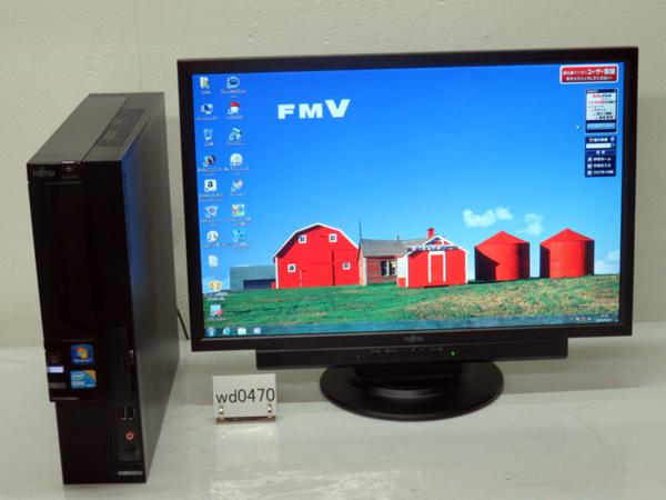 ESPRIMO DH53/C Ci3 3.20GHz 4GB 500GB Sマルチ Win7 Office2010