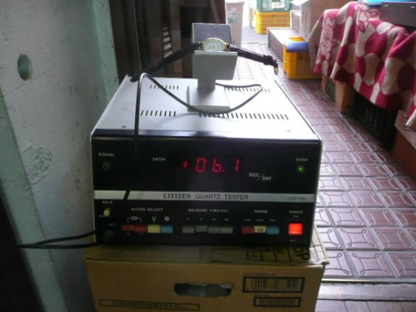 【格安，新品】 腕時計計測機材シチズンクオーツテスターCQT－101動品333B(その他)｜売買されたオークション情報、yahooの商品情報をアーカイブ公開 - オークファン その他