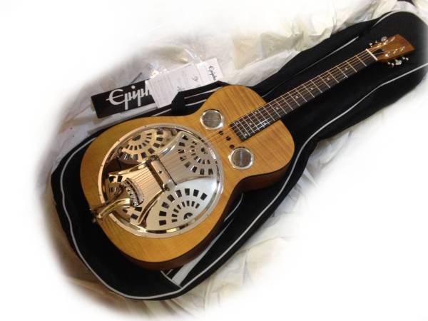 ♪即決♪Epiphone Dobro Hound Dog Deluxe Round リゾネーター