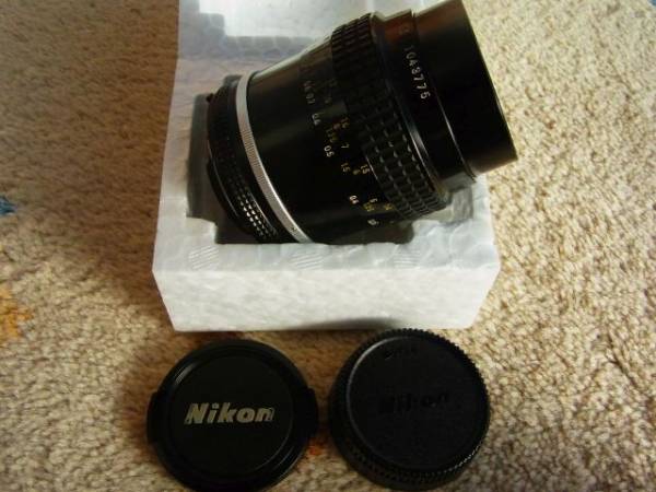 ☆Nikon Ai Micro-NIKKOR 55mm F3.5 マクロ元箱その他付き☆ 【公式通販】
