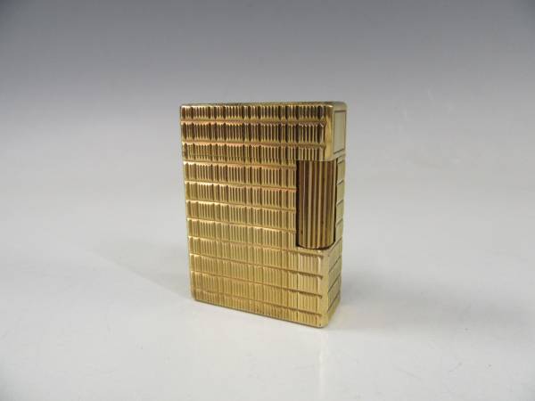 1円~【美品】S.T.Dupont デュポン ライター 20μ ゴールド