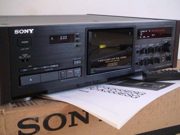 定番人気，新品 ジャンク品 SONY ソニー TC－K333ESG カセットデッキ