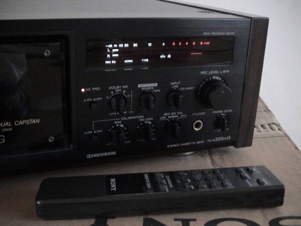 定番人気，新品 ジャンク品 SONY ソニー TC－K333ESG カセットデッキ