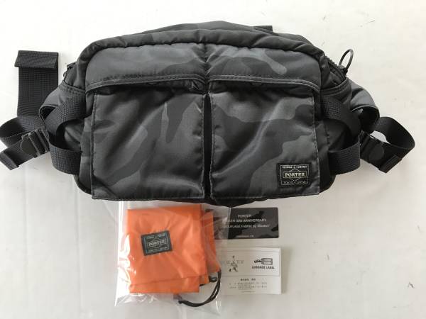 タンカー 30周年 PORTER ポーター ウエストバッグ - 迷彩 ほぼ新品